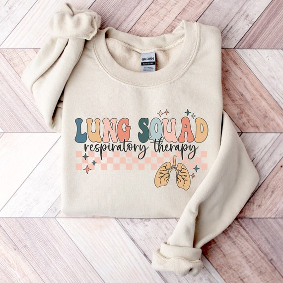 Respiratory Therapy Sweatshirt, RT Sweatshirt, Respiratory Therapy Gifts, RT Gifts, Lung Squad Sweatshirt, Respiratory Therapist Crewneck