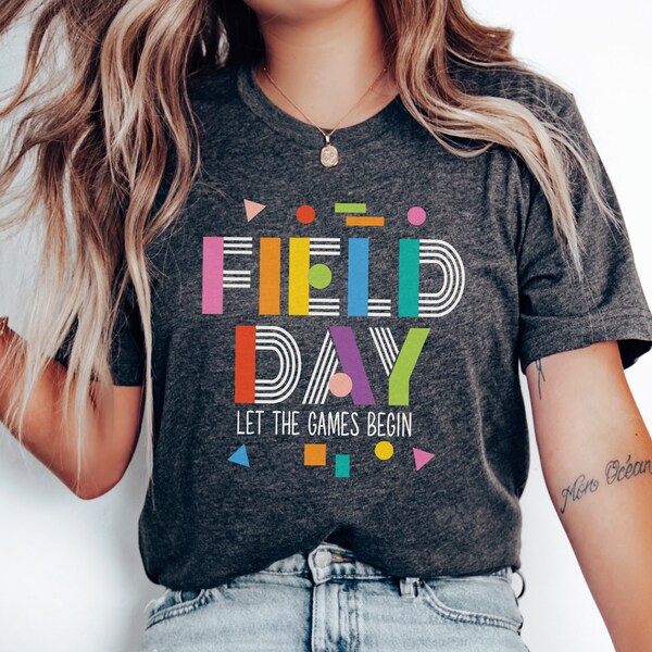 Field Day Shirt Field Day 2024 Field Day Vibes Field Day Shirts for Teachers Field Day Shirts Preppy End of Year Teacher Shirt