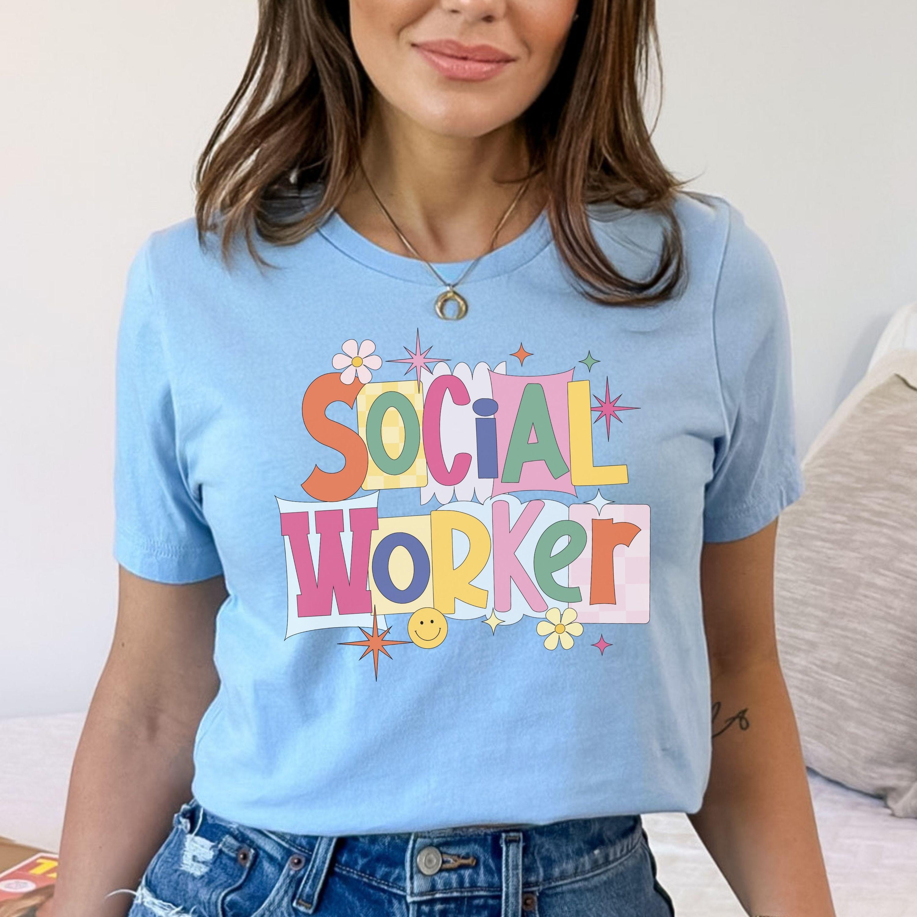 Social Worker Shirt Social Worker Gift Social Worker Super Master Social Worker School Social Worker MSW Graduation Gift Social Work
