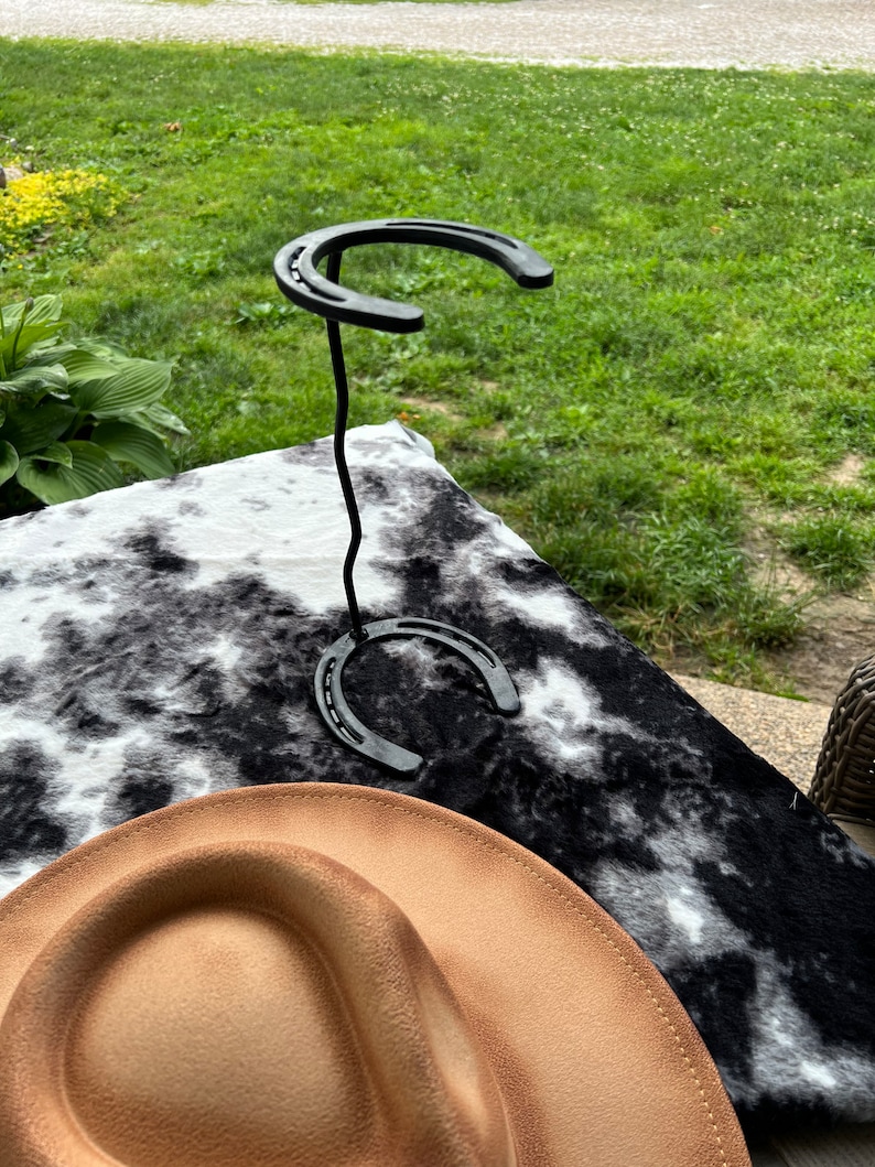 Horse Shoe Hat Rack Etsy
