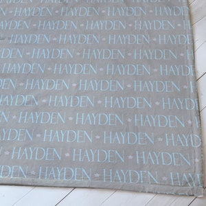 Personalized Baby Blanket - Baby Name Blanket - Baby Fleece Blanket - Customized Baby Blanket - Receiving Blaneket - New Baby Gift Idea