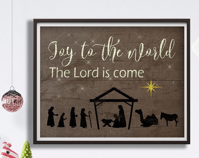Nativity Sign Language This item is unavailable - Etsy