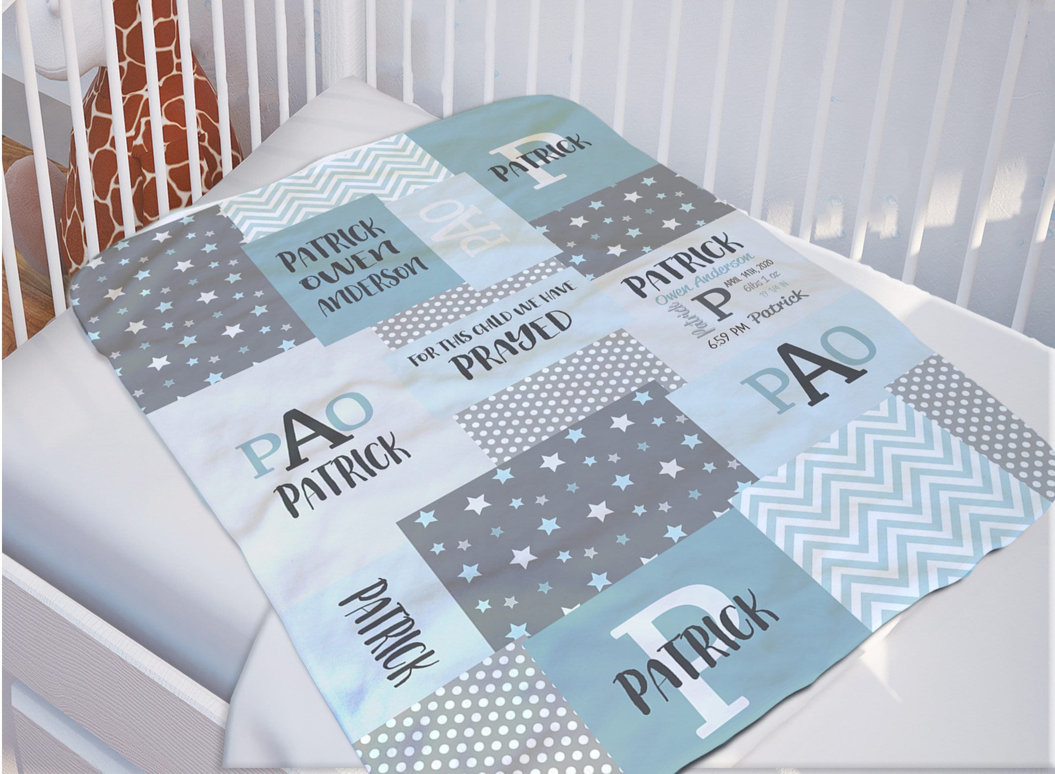 Monogrammed Baby Boy Name Blanket Custom Baby Name Blanket Etsy Australia