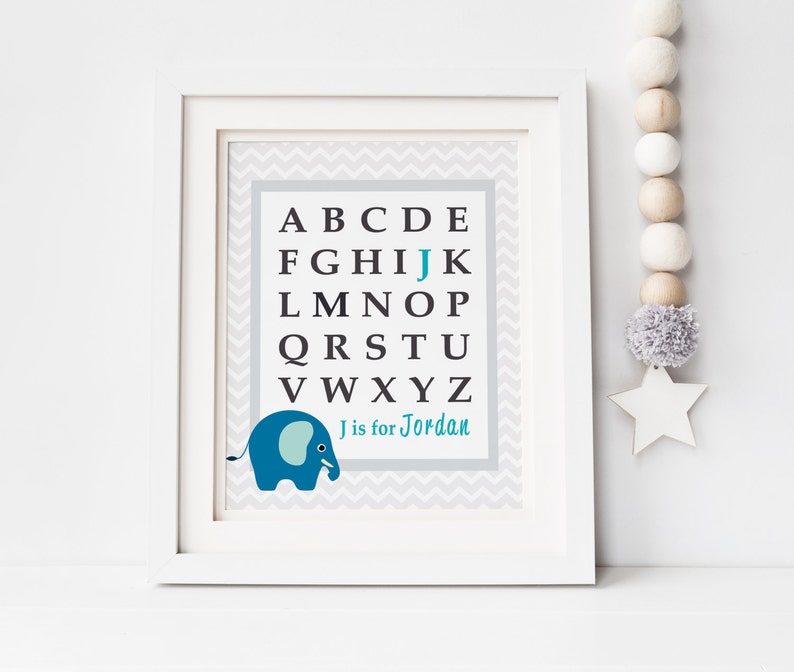Custom Name Print Custom Nursery Wall Art Name Wall Art Etsy