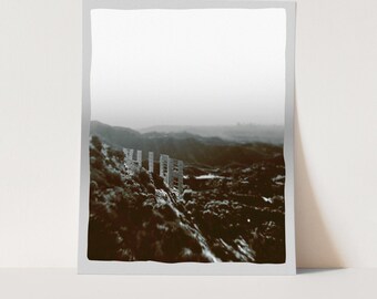 Hollywood / / Herunterladbare Digitaldruck / / B&W Fotografie