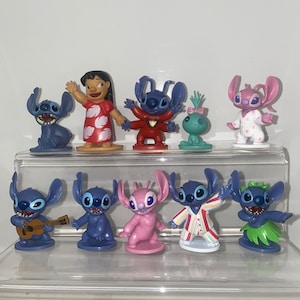 Disney Lilo and stitch set of 10 Childrens Characters Cake toppers