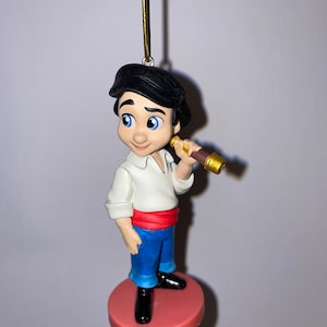 Disney Store Animators Prince Eric Children&#39;s Characters Christmas Tree Decoration