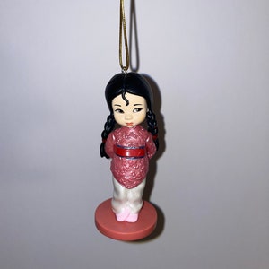 Disney Store Animators Mulan Children&#39;s Characters Christmas Tree Decoration