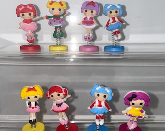 Mister A Gift La La Loopsy set of 8 springy Cake toppers