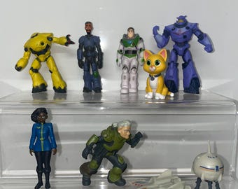 Buzz Lightyear set of 9 Plastic Cake toppers