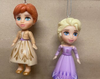 Disneys gefrorene ANNA und ELSA Kinderfiguren Christbaumschmuck
