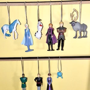 Mister A Gift Disneys Frozen 2 set of 10 Childrens Characters Christmas Tree Decorations