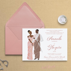 Kalisa – Faire-part Mariage Africain | Imvutano & Umushanana | Mariage Rwandais Burundais Numérique
