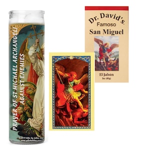 San Miguel Arcangel Michael the Archangel Cleancer Proteccion Paquete de Protección Contra el Mal Limpieza Limpia Alejar Enemigos