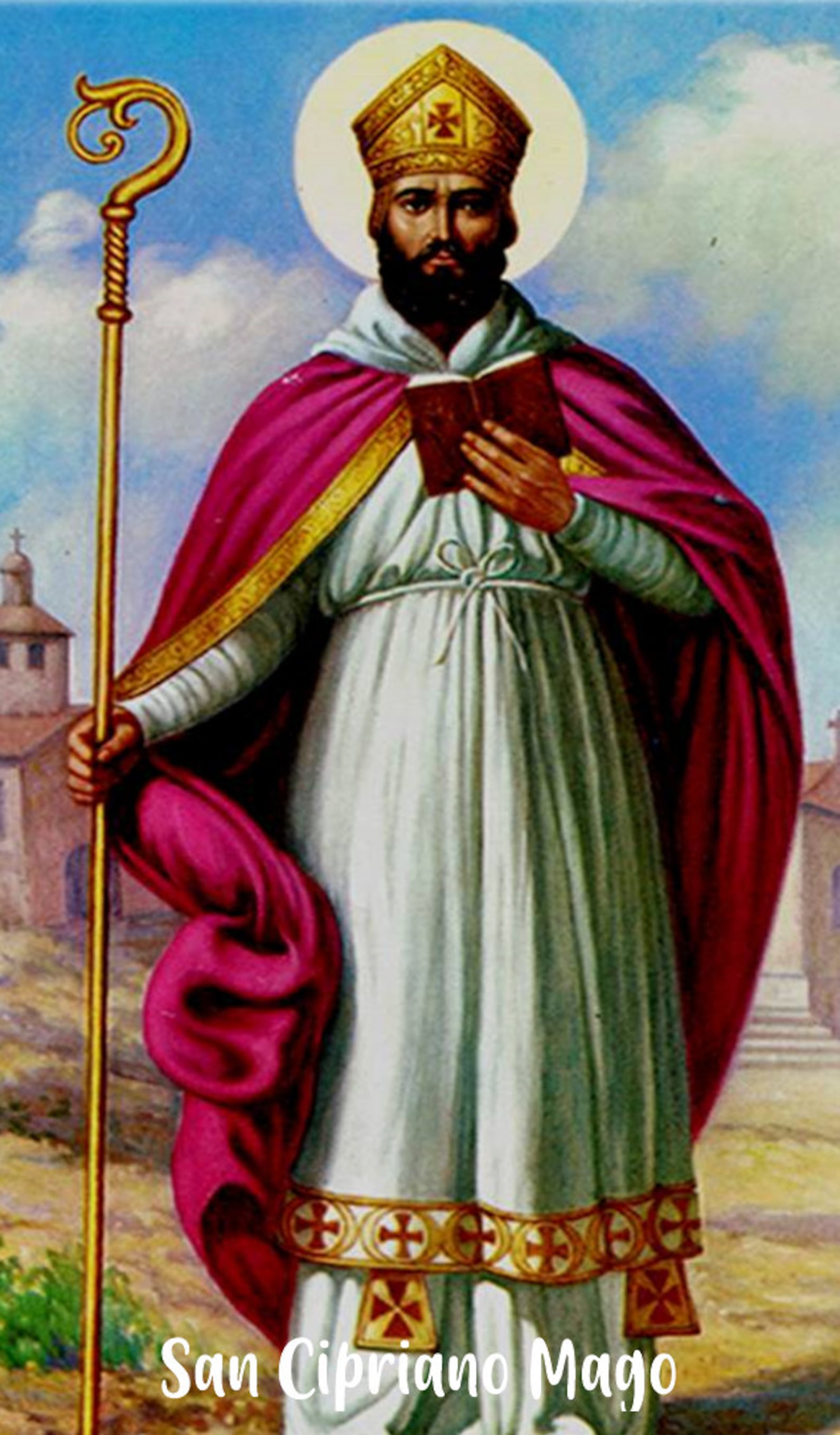 San Cipriano Mago Pagano Patron De Los Necromantes - Etsy