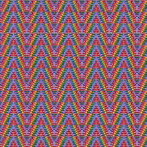 Rainbow Fractal I Psychedelic Kaleidoscopic Digital Outsider Art Print
