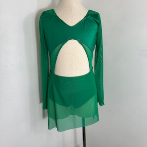 contemporary dance costume,  custom solo costume , Solo Costume, solid dance costume base, competition Dance Costume