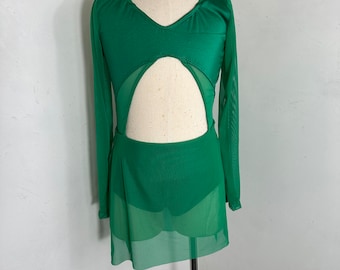contemporary dance costume,  custom solo costume , Solo Costume, solid dance costume base, competition Dance Costume