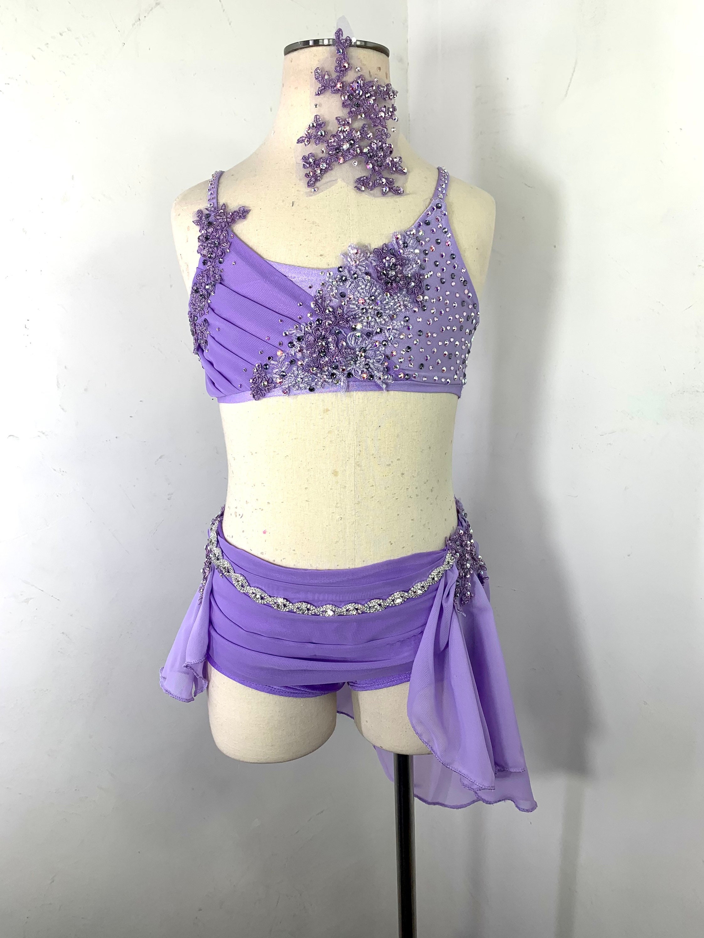 Purple dance dress online