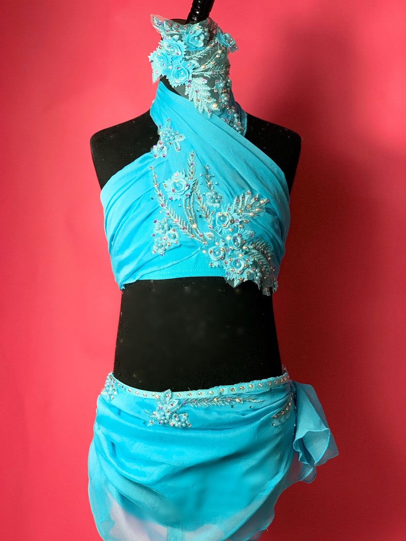 Lyrical Dance Costume Competition Dance Costume Solo Dance Etsy