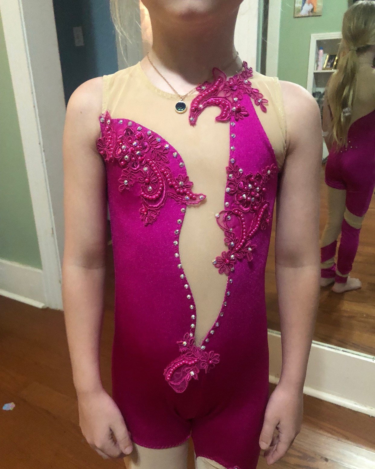 unitard dance costume