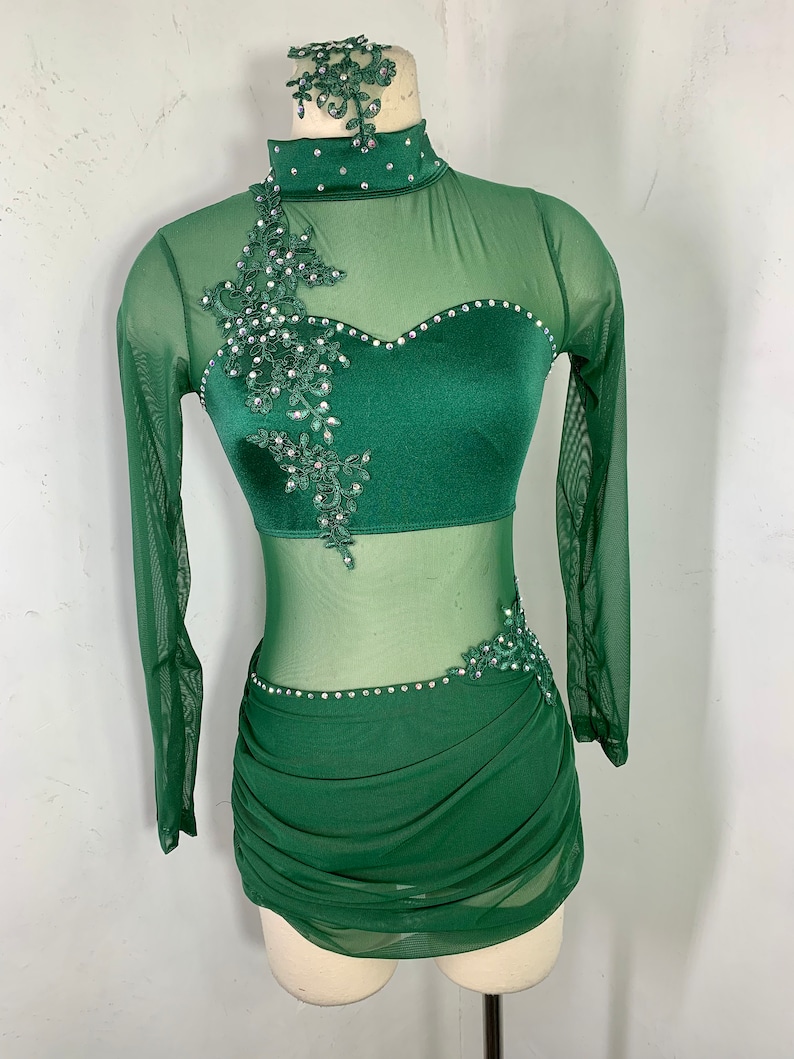 Contemporary Dance Costume Lyrical Dance Costume Dance Etsy