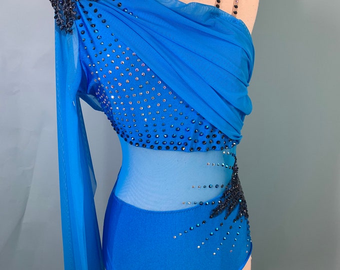 Contemporary Dance Costume Grey Dance Costume Dance Costume Etsy