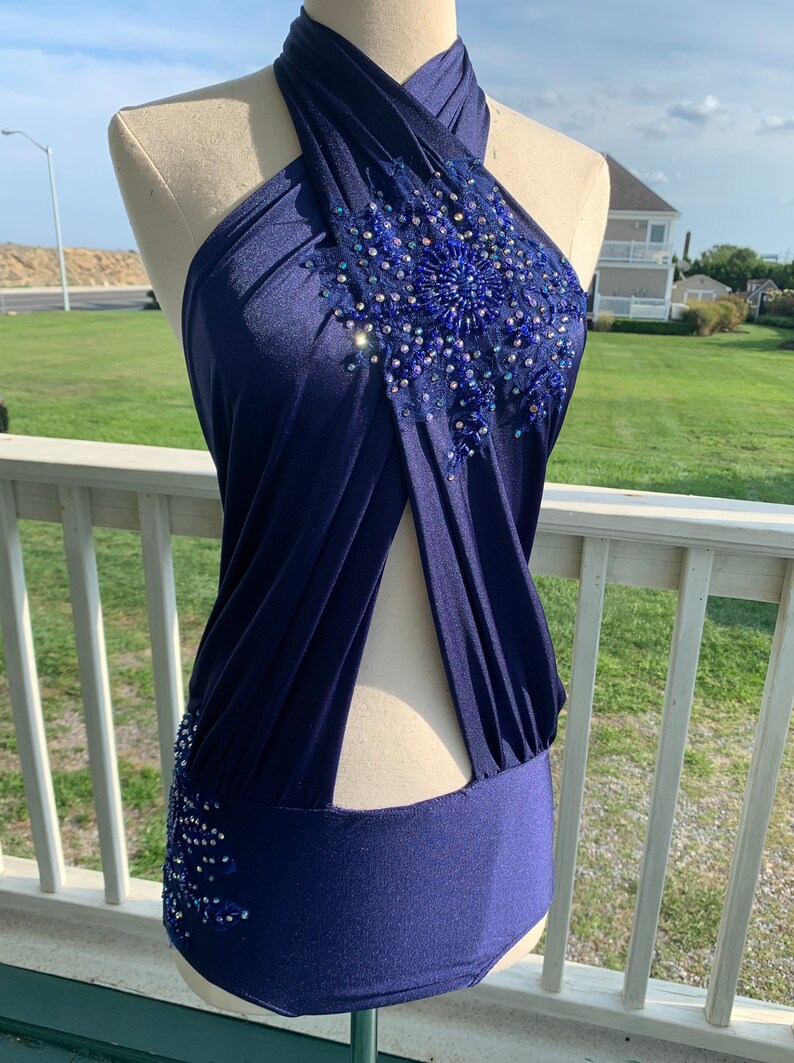 Contemporary dance costume grey Dance Costume custom Dance Etsy