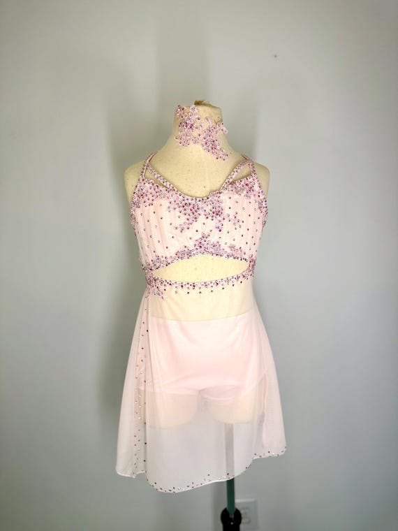 Custom Rhinestone Dance Costume: Ballet Pink Solo Costume Consultation -  Etsy Israel