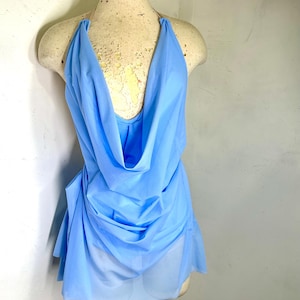 Custom dance dress,  draped dance Costume, custom lyrical Dance Costume, competition Dance costume, dance costume, solo dance costume
