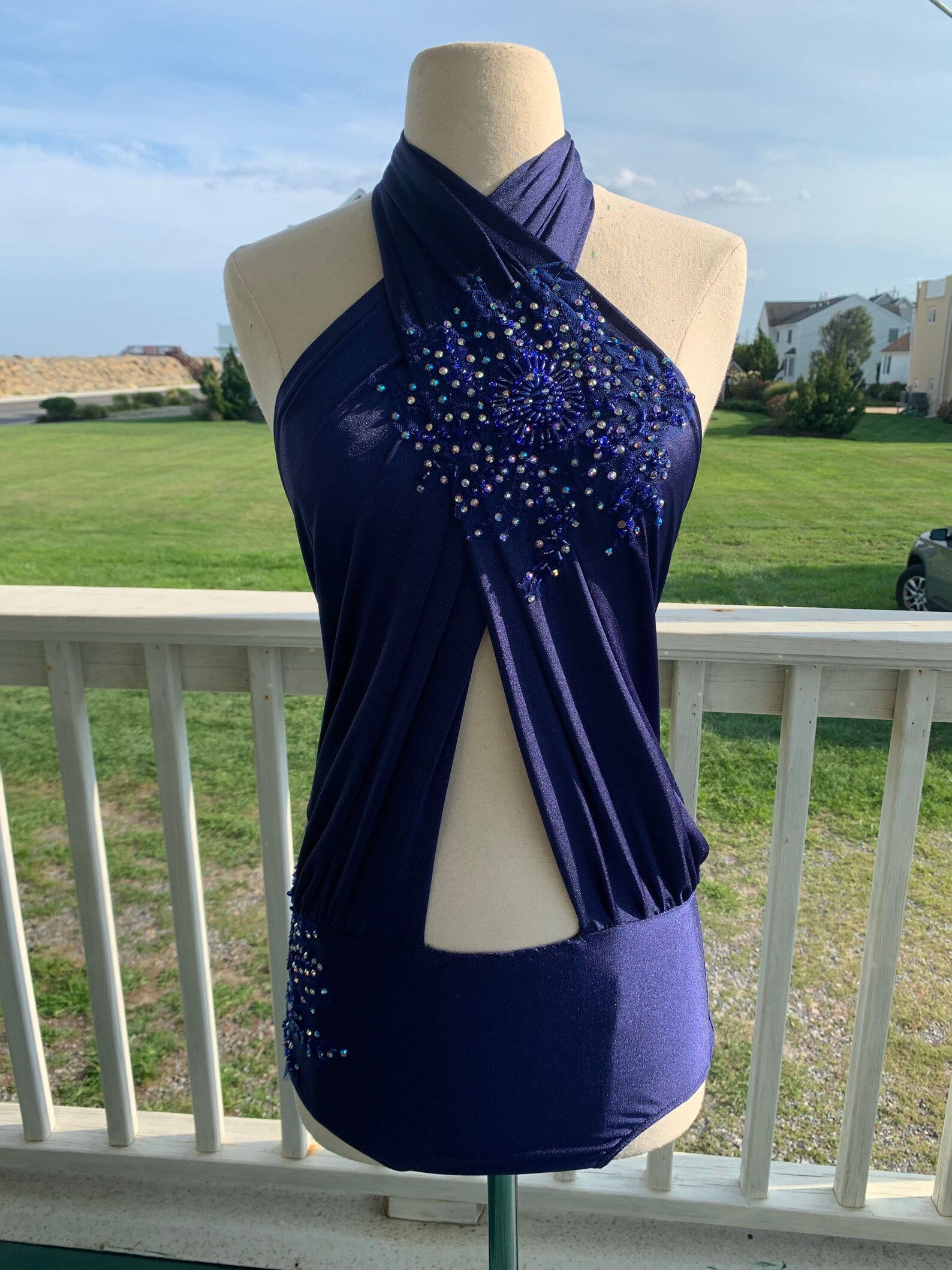 Contemporary dance costume grey Dance Costume custom Dance Etsy