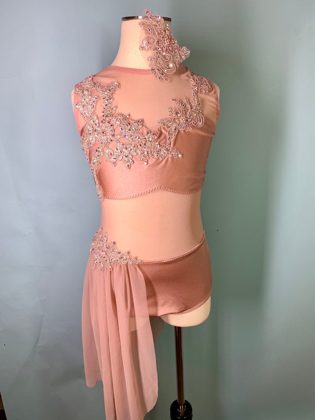 Lyrical Dance Costume, Competition Dance Costume, Solo Dance Costume