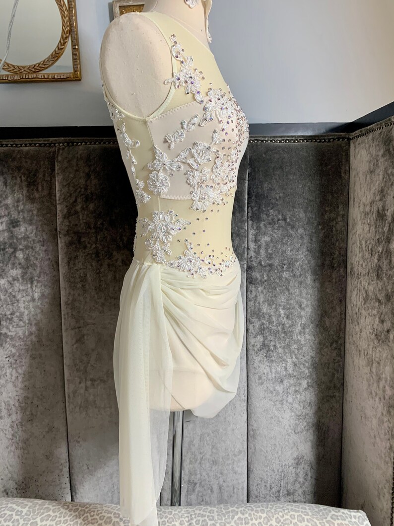 Ivory Lyrical Dance Costume Lyrical Dance Costume Etsy