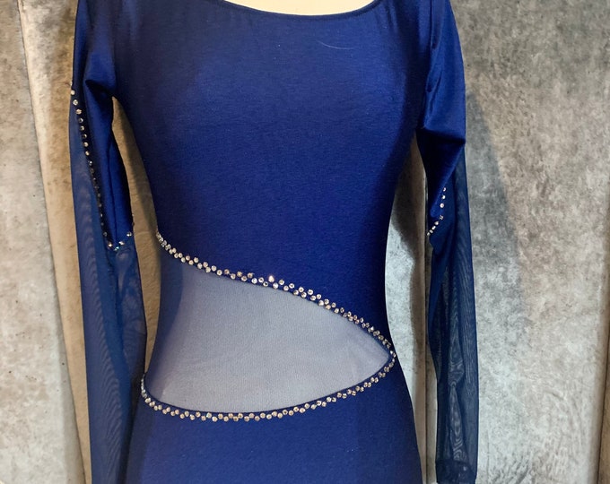 Contemporary Dance Costume Grey Dance Costume Custom Dance Etsy