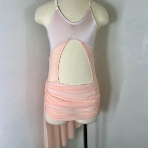Lyrical dance Costume, pink lyrical dance costume, competition Dance Costume, dance costume, plain dance costume, dance costume base