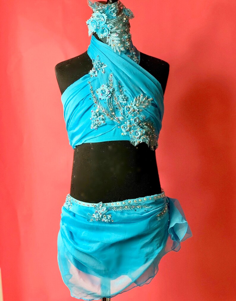 Lyrical Dance Costume Competition Dance Costume Solo Dance Etsy