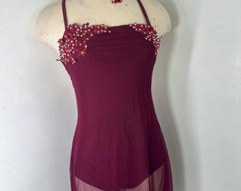 Custom Lyrical Dance Costume: Competition Solo Dress