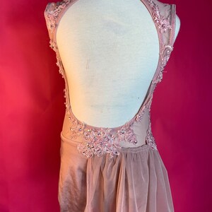 Lyrical Dance Costume, competition Dance Costume, solo dance costume, pink lyrical dance Costume, Pink dance costume image 8