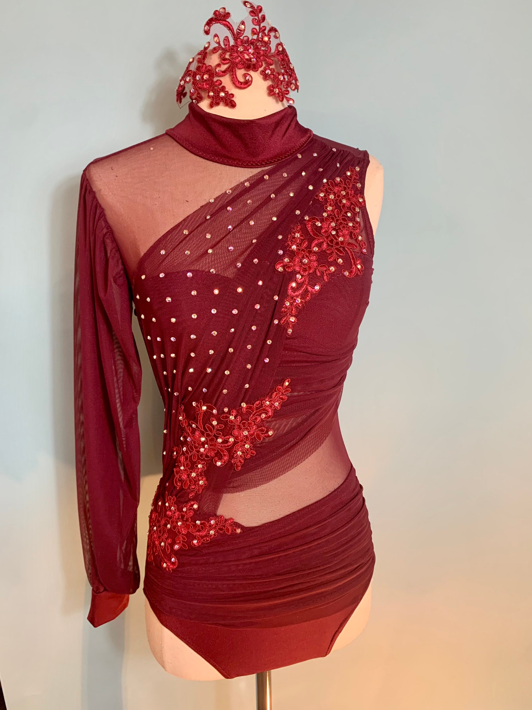 Contemporary Dance Costume, custom dance costume, custom leotard ,dance