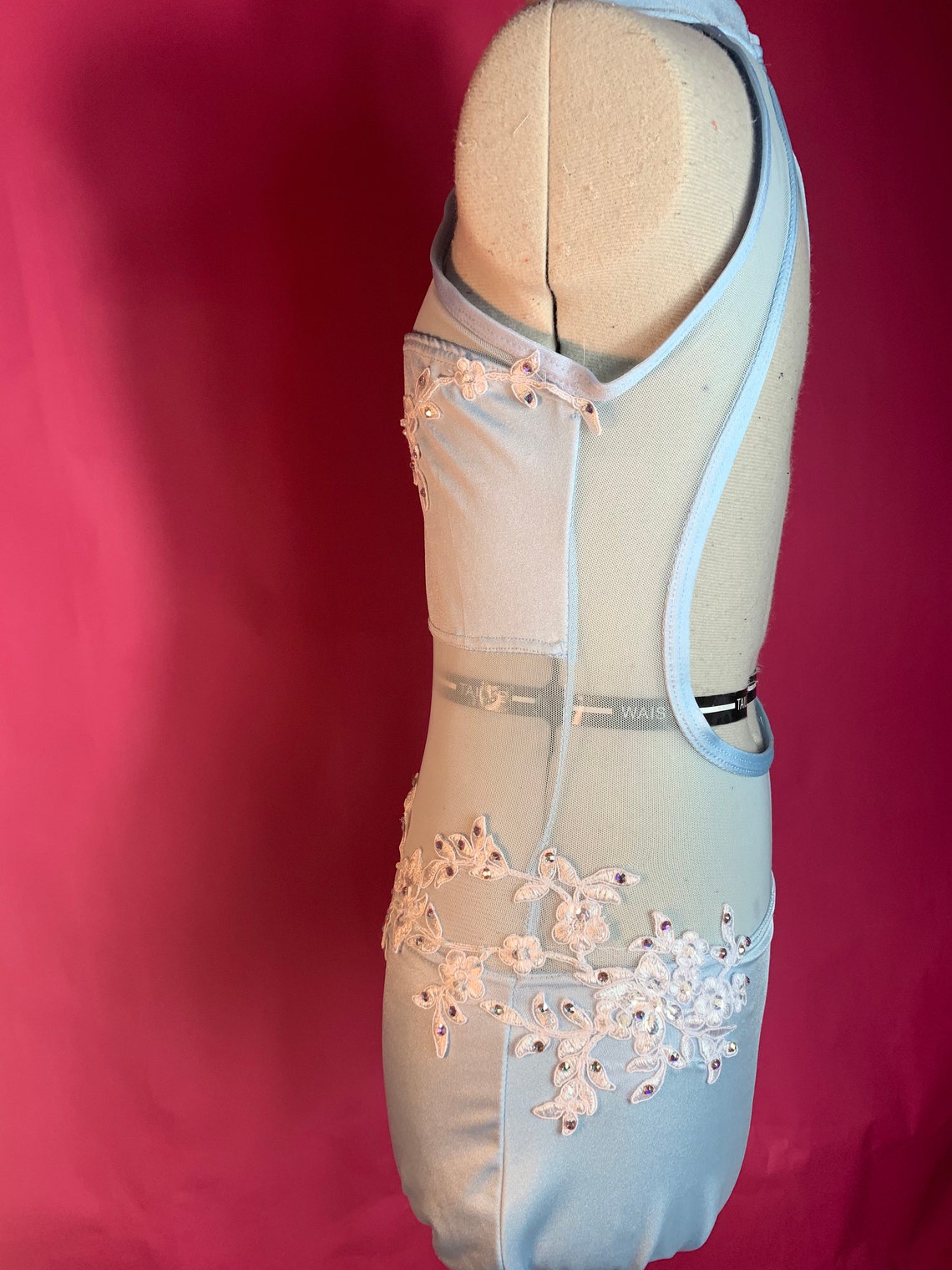 Lyrical Dance Costume Competition Dance Costume Blue Dance Etsy New