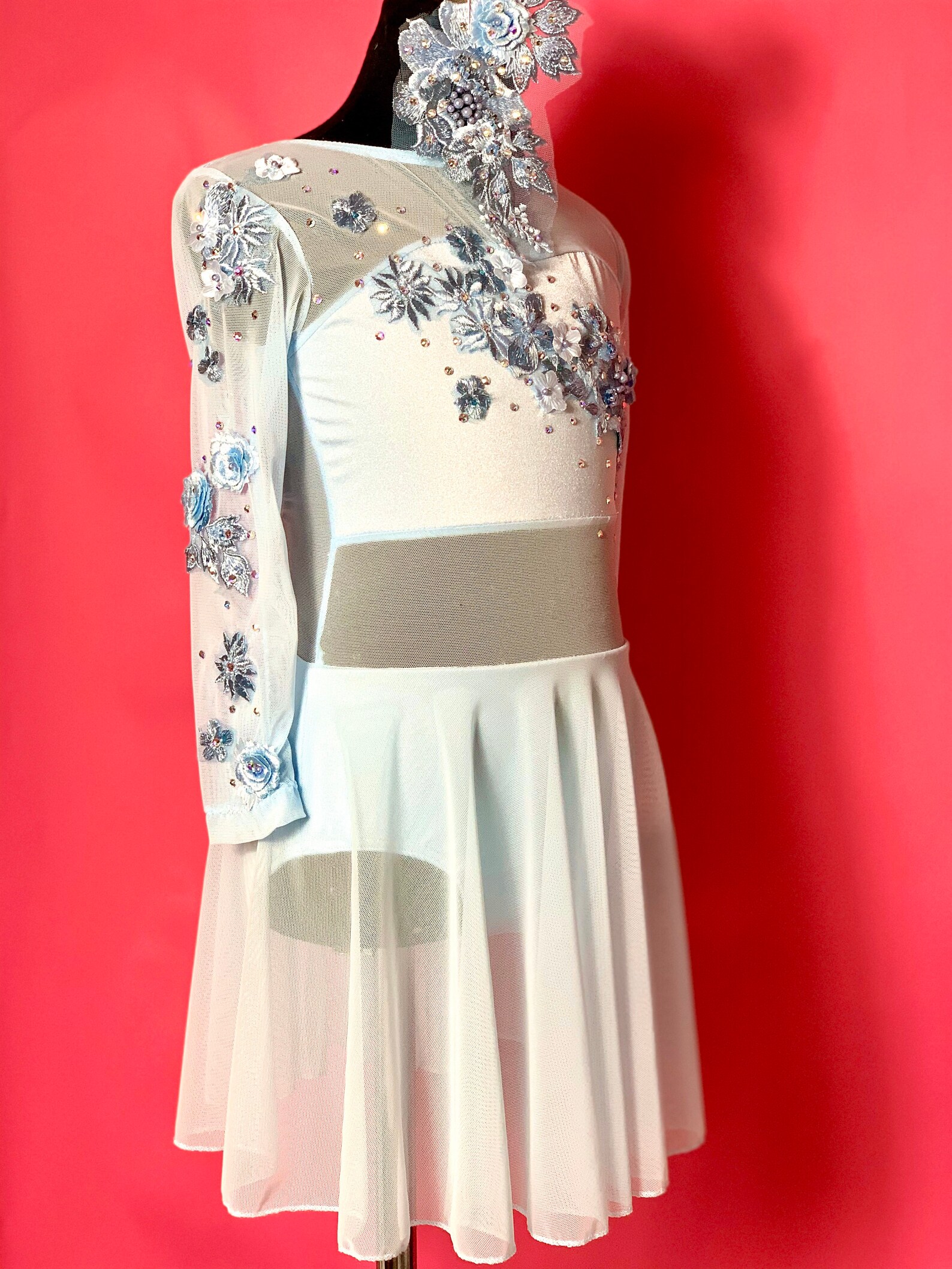 Add a SKIRT OPTION Lyrical Dance Skirt Lyrical Dance Costume Etsy