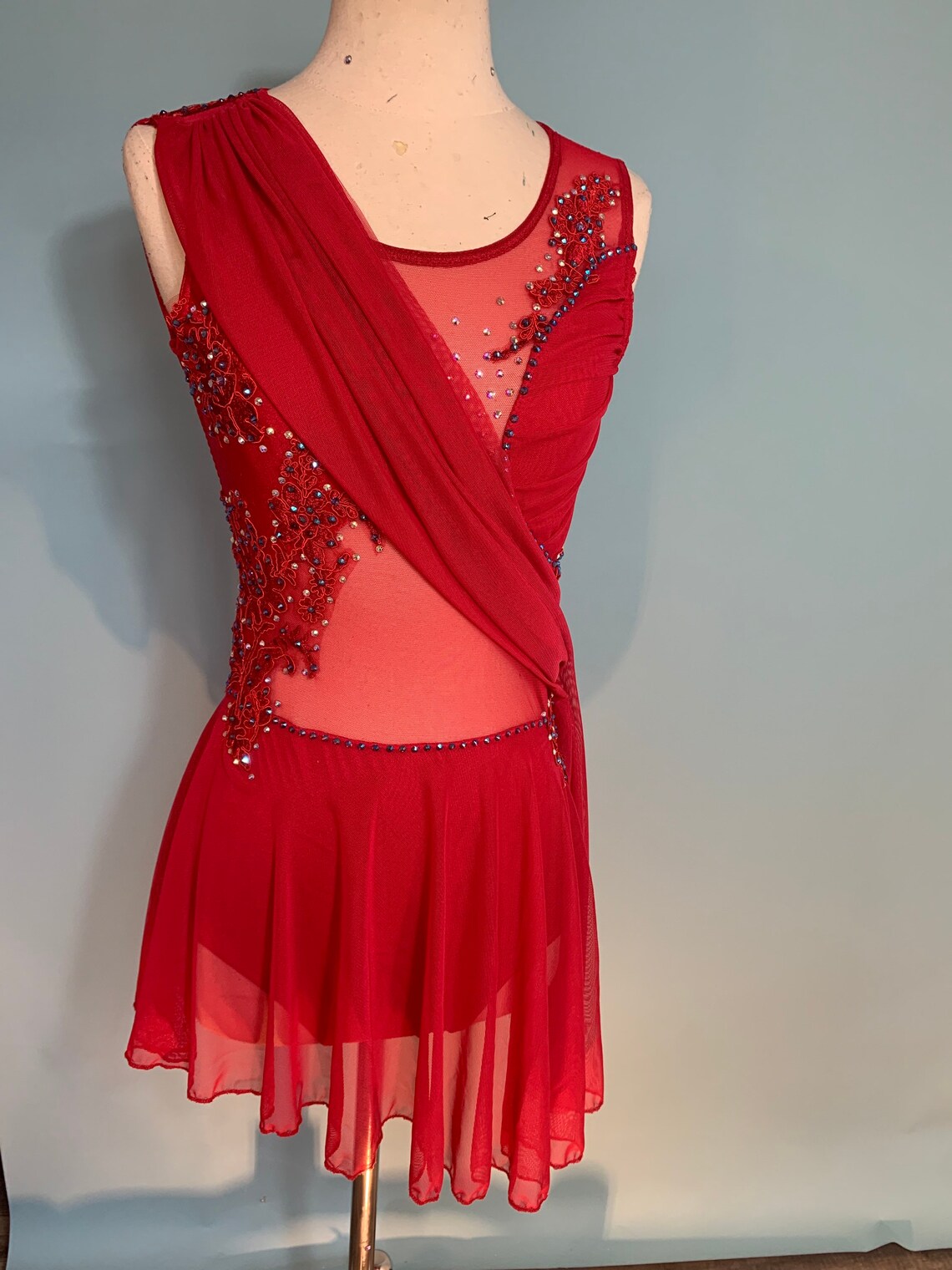 Lyrical Dance Costume Custom Dance Costume White Dance Etsy