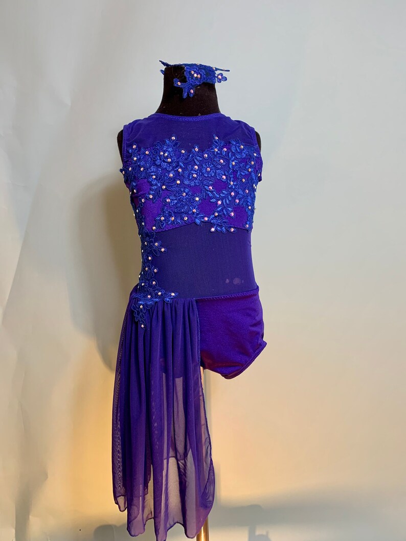 Lyrical Dance Costume Competition Dance Costume Solo Dance Etsy