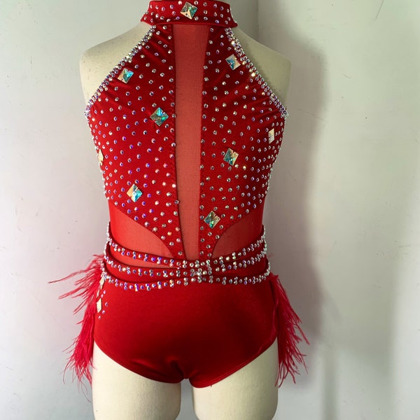 Jazz dance costume, competition Dance Costume,  purple dance costume, pink jazz dance Costume, Custom Dance Costume