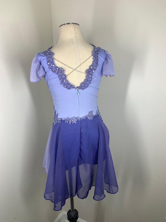 Lilac Lyrical Dance Costume Lyrical Dress Ice Skating Dress Custom Skating Dress Lyrical Dance Costume Lilac Skating Dress Etsy Canada
