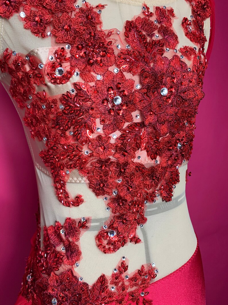 Red Lyrical Dance Costume Lyrical Dance Costume for Etsy