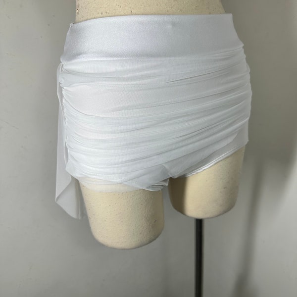 SKIRT  with attached brief, Lyrical dance skirt, Lyrical Dance Costume SKIRT only, competition Dance Costume skirt, dance skirt