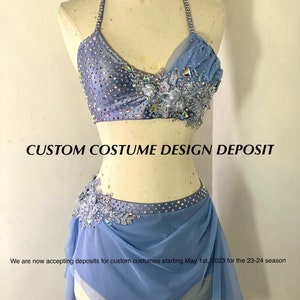 Custom dance costume consultation and dance costume deposit, custom dance deposit, custom solo Costume, costume deposit