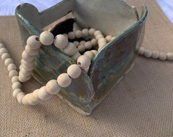 Ceramic Succulent Planter, Indoor Garden, Fruit Dish, Pottery, Housewarming Gift