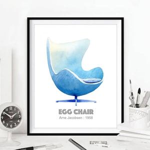 Arne jacobsen poster - Etsy 日本
